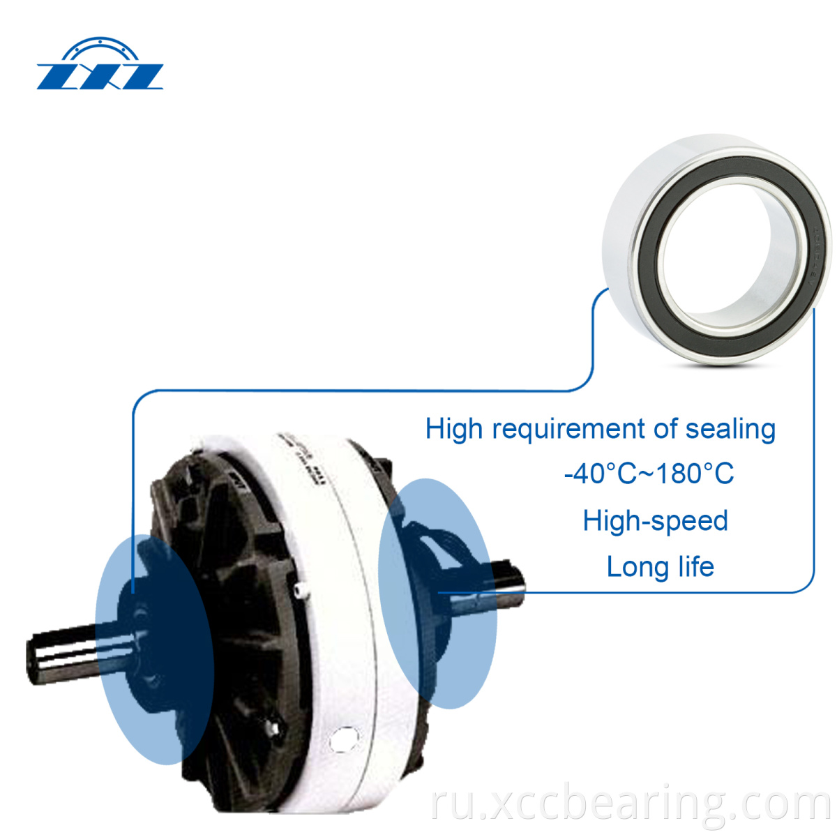  Air Conditioning Electromagnetic Clutch Bearings